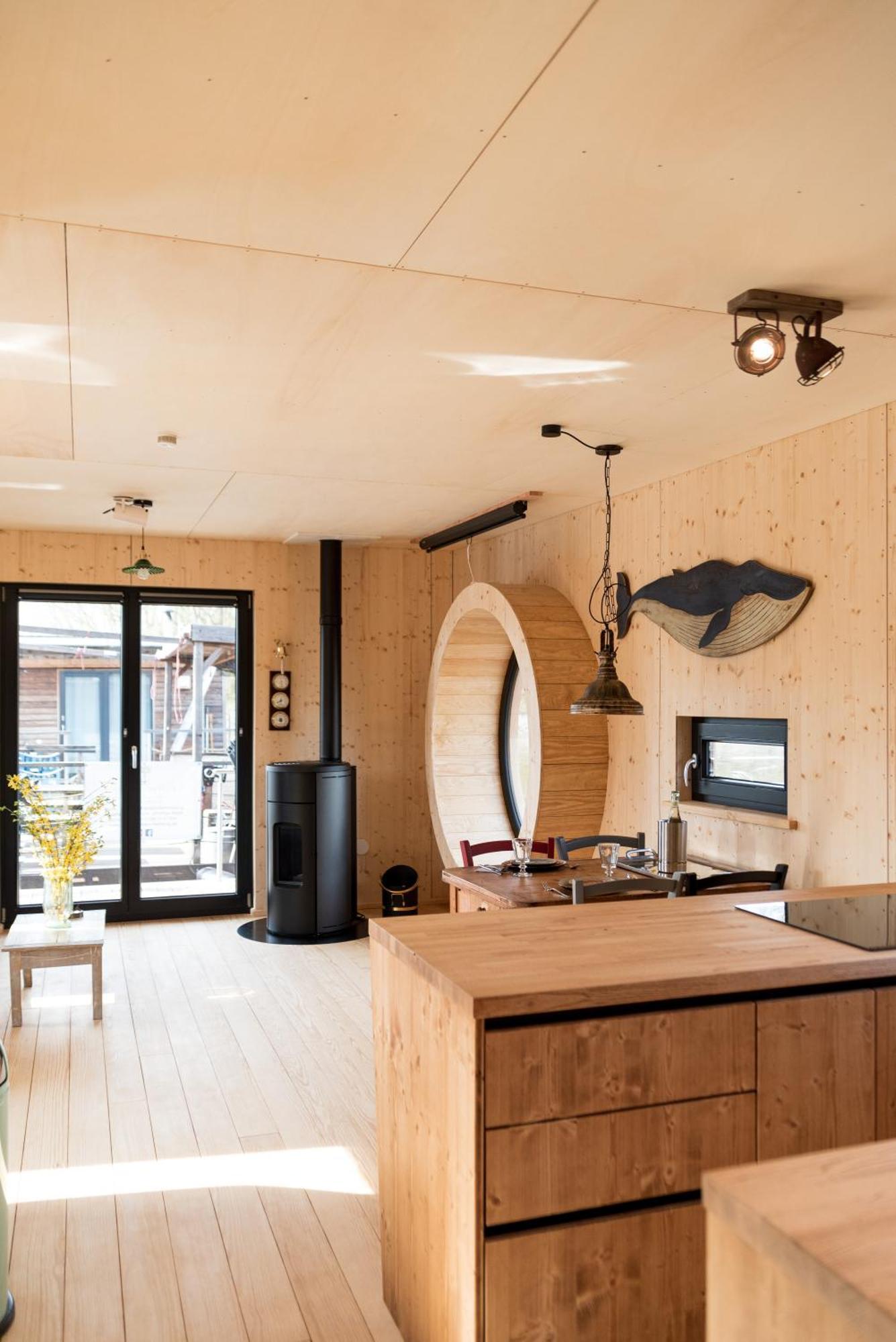 Komfort-Hausboot Diva Mit Kamin Hamburgo Exterior foto